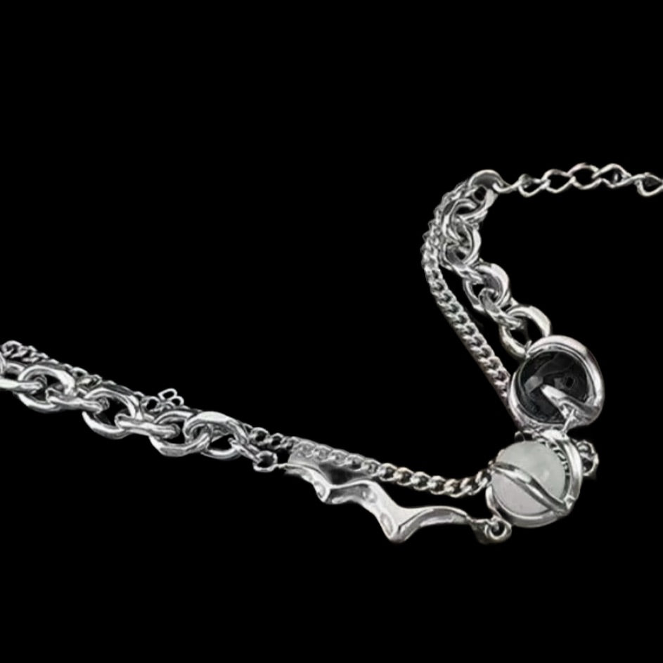 natural cat`s eye bracelet