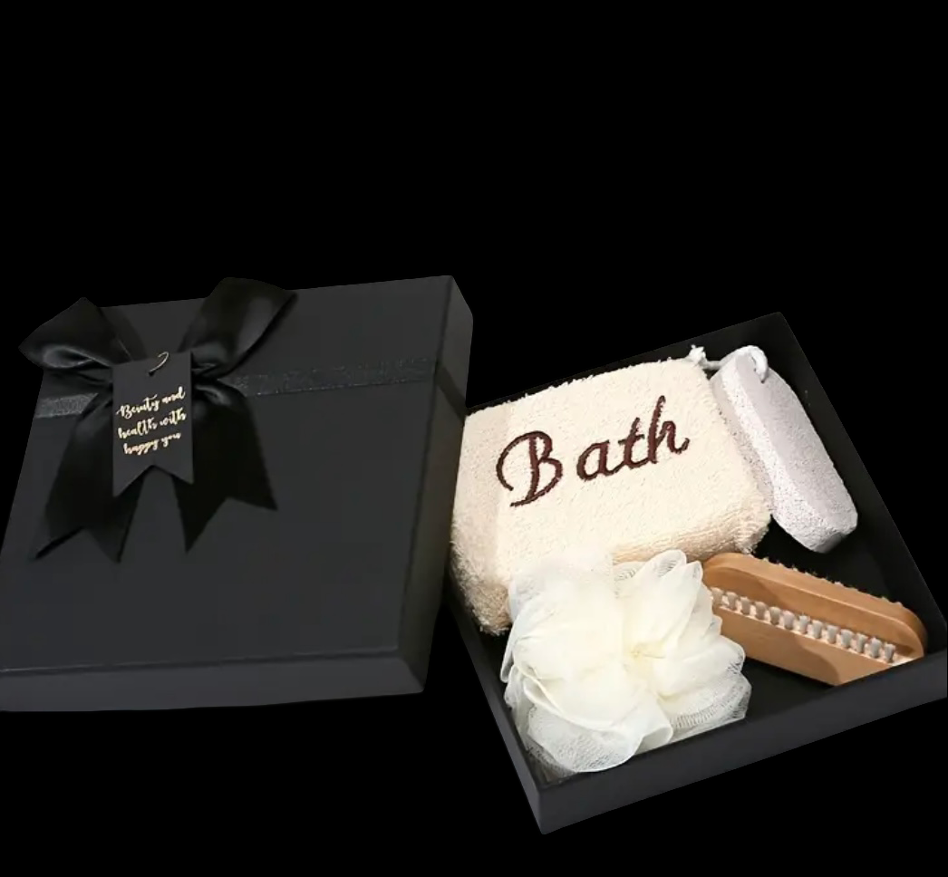 bath and spa gift set