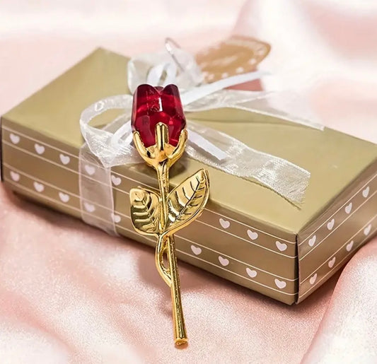 mini crystal rose