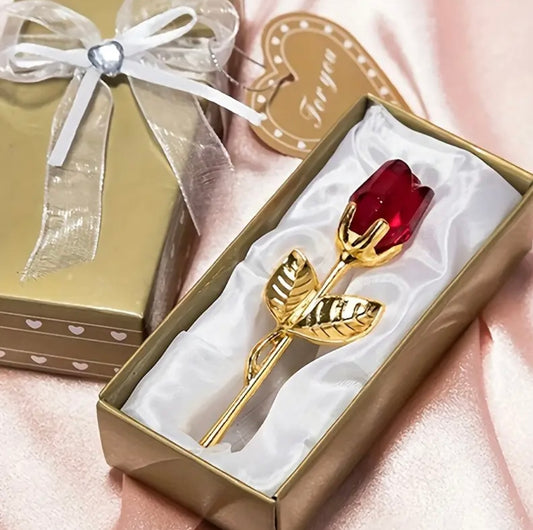 mini crystal rose