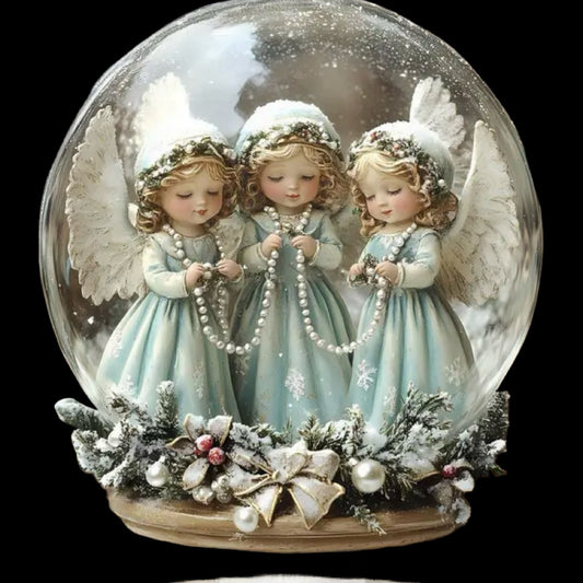 angel figurine set