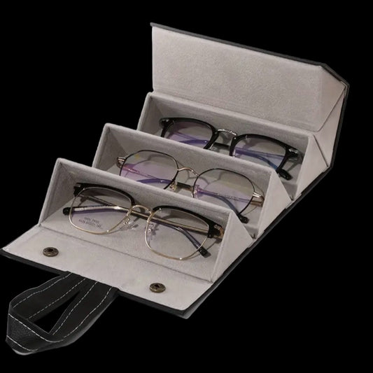 3 slot sunglasses storage