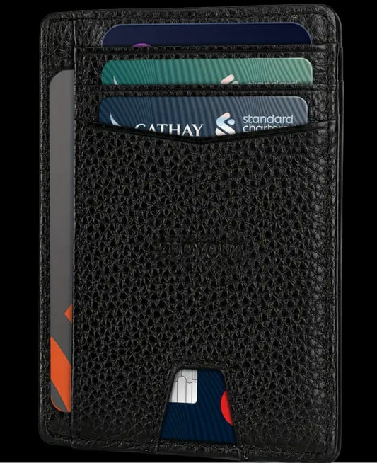 leather card holder