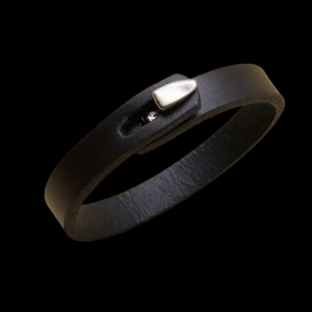 leather wristband