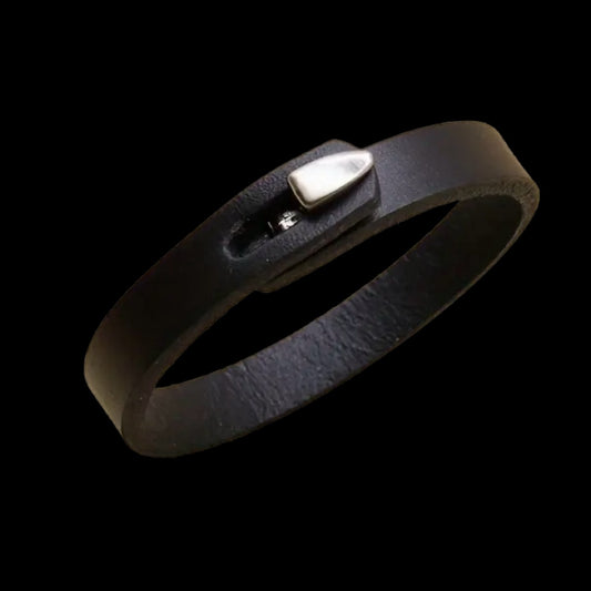 leather wristband