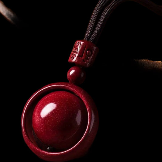 cinnabar pendant chain
