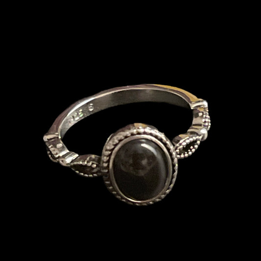 black onyx ring