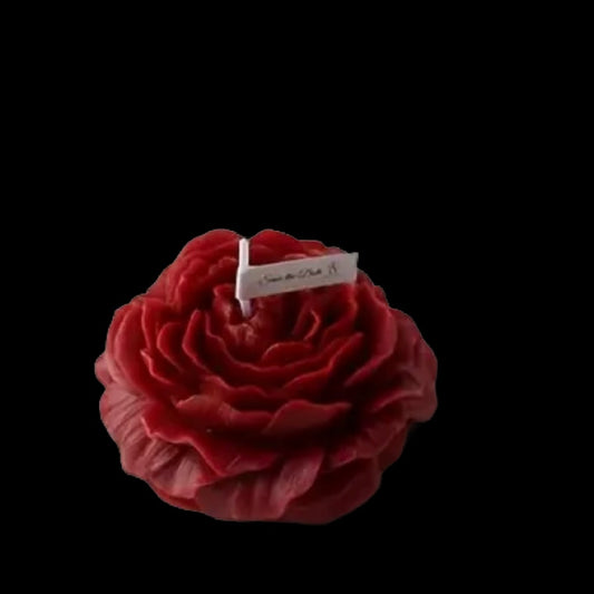 Flower candle
