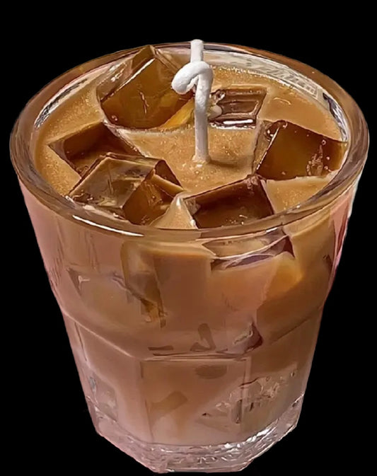 Cup coffee candle