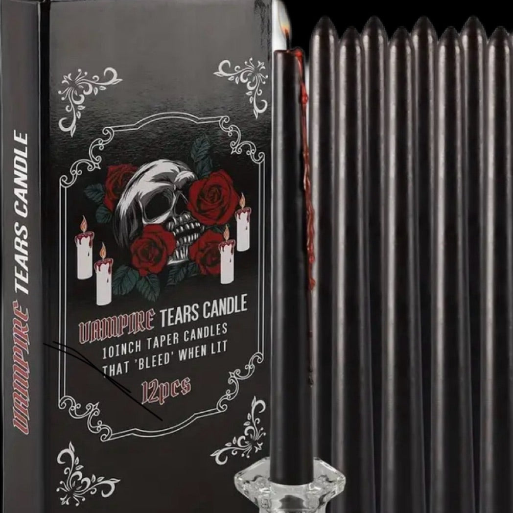 Bleeding taper candles